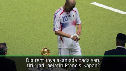 Zidane Akan Jadi Pelatih Prancis Suatu Hari Nanti - Deschamps