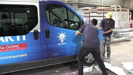 Araç Giydirme Firmalarının "24 Haziran" Mesaisi