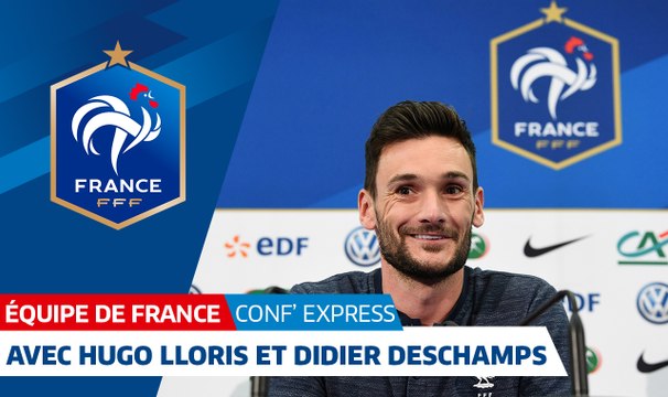 Conf' Express avec Hugo Lloris et Didier Deschamps