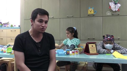 Kanseri yendi şimdi hasta çocuklara umut oluyor - GAZİANTEP