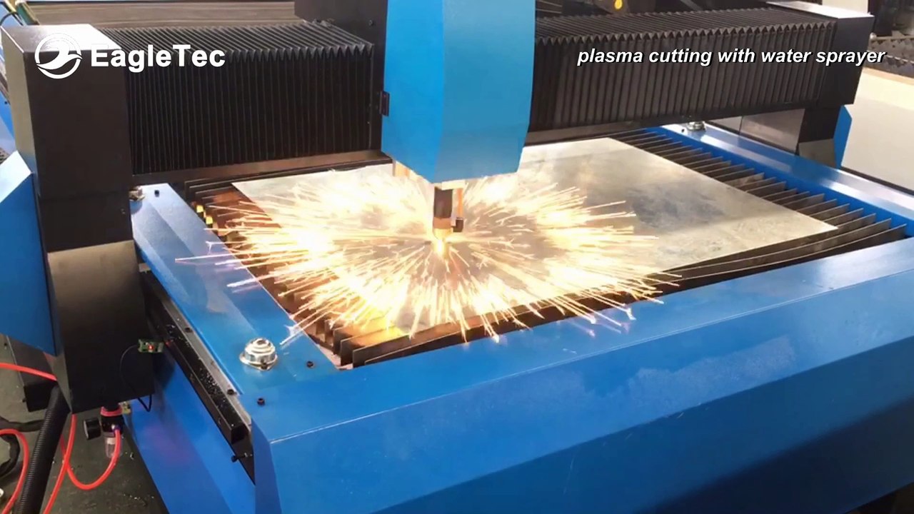 Best 4x8 CNC Plasma Table for Thin Metal Plate Cutting 1300x2500mm
