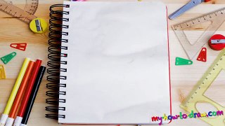 How to draw Ariel 02 - Easy step-by-step drawing lessons for kids