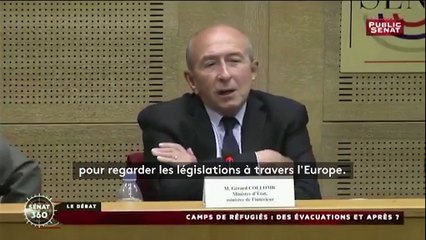 "Benchmarking des migrants", critique des manifestants... La rhétorique décomplexée de Gérard Collomb