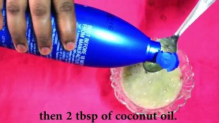 Get super silky & glossy hair in 1 day | DIY Hair Mask - Deep Conditioner