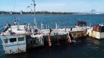 Hayalet Gemiler Havadan Görüntülendi