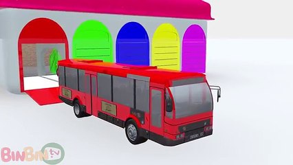 Scary Haunted House Truck - Learn Color SuperHero Truck 3D for Children | Dinosaurs Cartoons