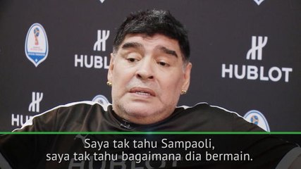 Maradona Tak Mau Memilih Argentina Sebagai Favorit Piala Dunia