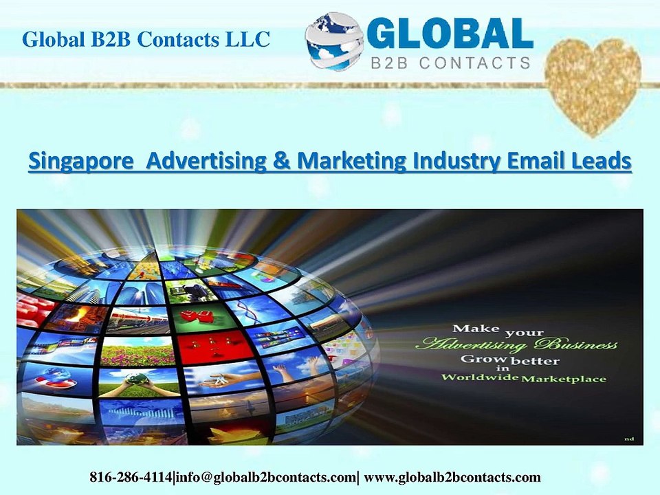 Singapore  Advertising & Marketing Industry Email Leads