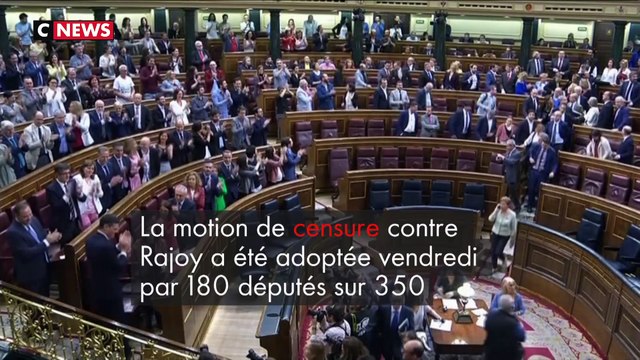 Espagne : Mariano Rajoy remplacé par Pedro Sanchez