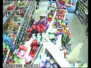 Girl cheats death by seconds