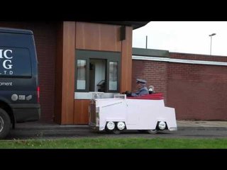 Pimped mobility scooter is Lady Penelope's Rolls Royce