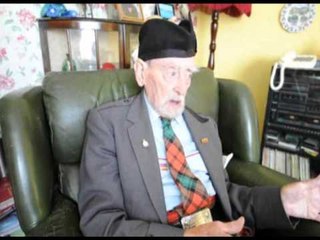 Britain's oldest bagpiper has been marching for 60 years