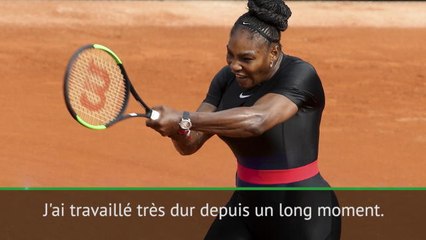 Roland-Garros - Williams : "Je suis toujours là"