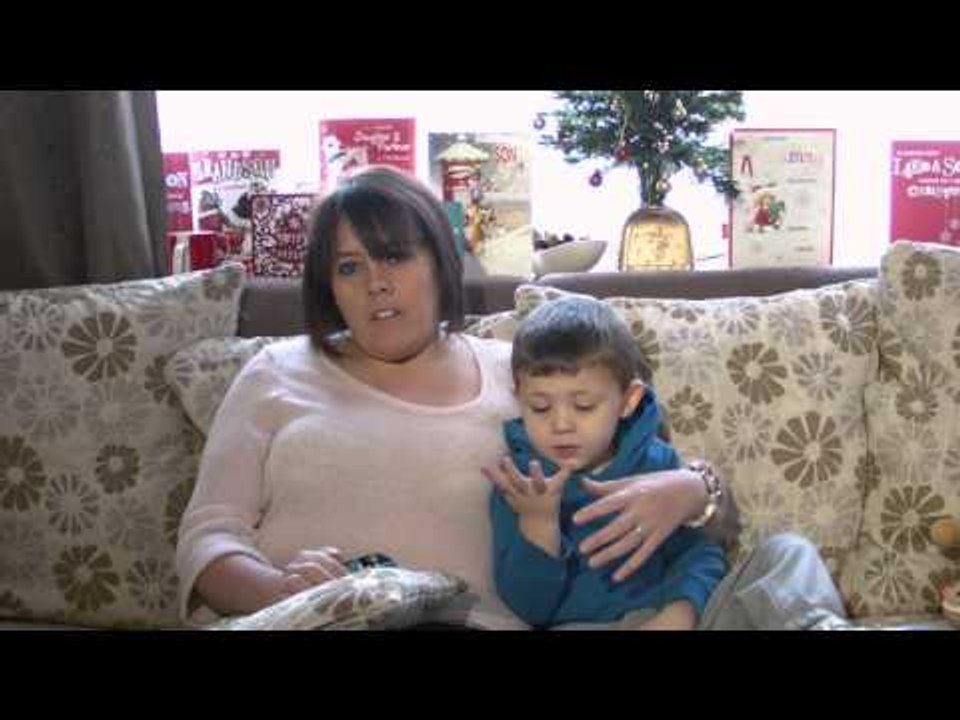 Toddler electrocuted hanging a bauble to a chrsitmas tree