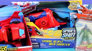The Amazing Spider-Man 2 Triple Strike Cruiser Spider Strike Spiral Blast Web Shooter And Electro