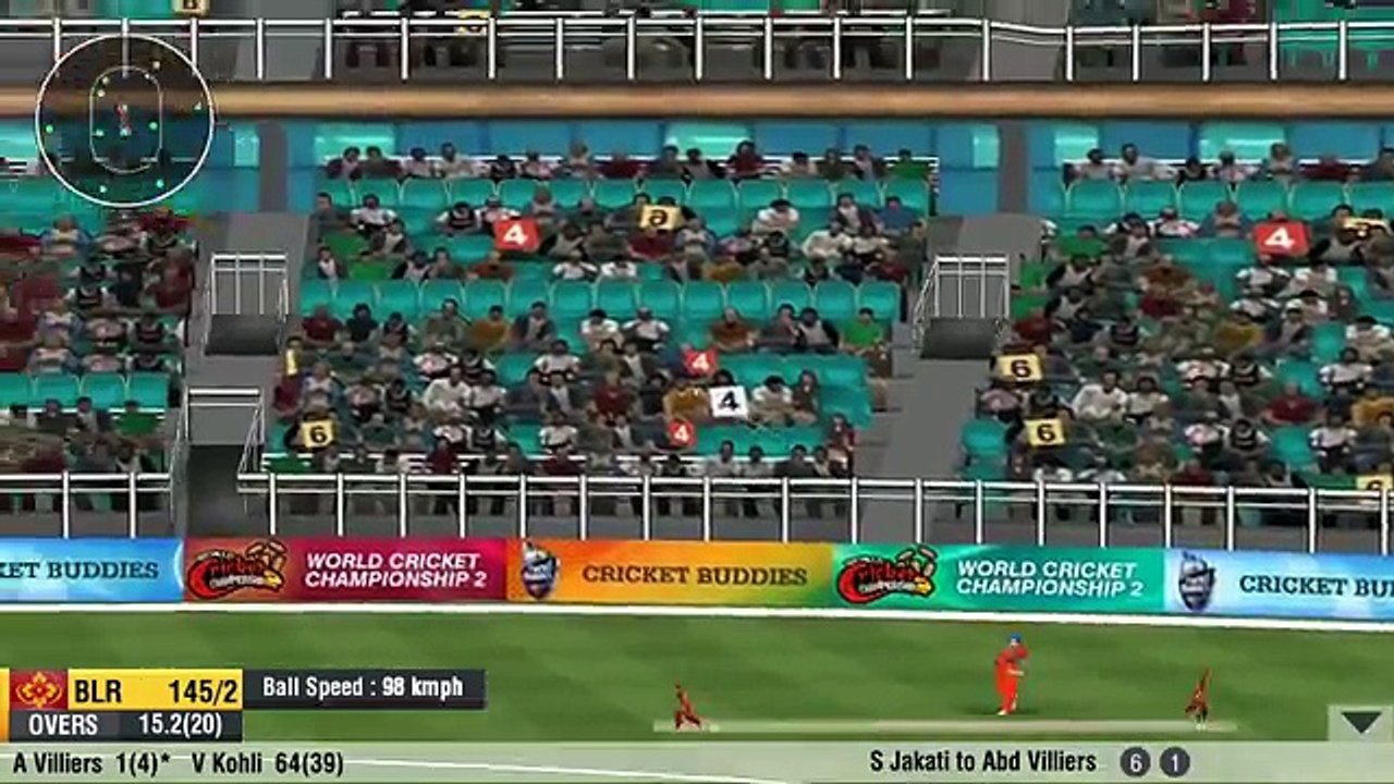 18th April Royal Challengers Bangalore Vs GUjarat Lions World Cricket Championship 2 2017 Gameplay