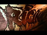 Graffiti vandals deface history Wookey Hole cave
