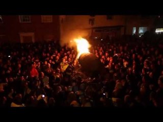 Ottery St Mary Tar Barrel Running