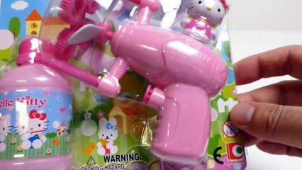 Hello Kitty Bubble Machine Gun Fun Toy