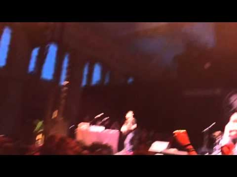 Watsky horror stage dive Vans Warped punk rock tour London 2013