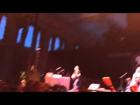 Watsky horror stage dive Vans Warped punk rock tour London 2013