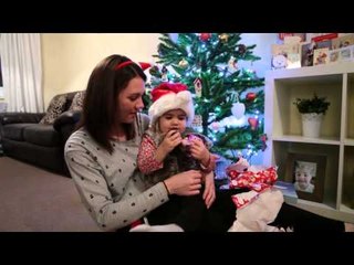 Miracle toddler Scarlett Ungurs who has survived a rare heart condition