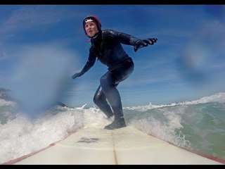 Surfer still hitting the waves aged 68