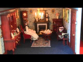Downton Abbey superfan has spent 18 months building a doll's house