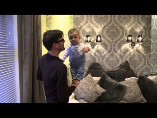 6 month-old amazing balancing baby (version 2)