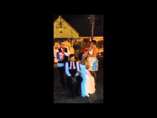 Couple stun guests by doing an ice bucket challenge - on their wedding day