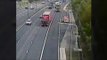 Roadside recovery driver narrowly avoids death in motorway collision