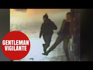 Fleeing suspect caught after being tripped up by gentleman