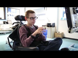 Disabled teen finds voice after 16 years