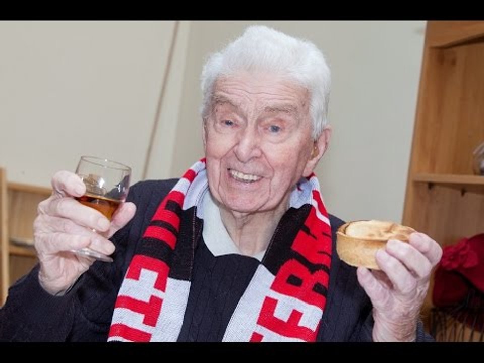 A former marine has celebrated his 106th birthday