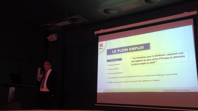 Liège: Pierre-Yves Jeholet rencontre les professionnels en Ressources humaines