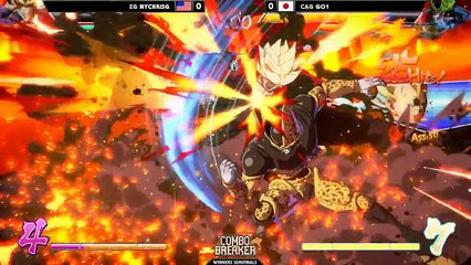 【Combo Breaker 2018】Dragon Ball FighterZ - NyChrisG VS GO1 ～ Winners Semi-Final