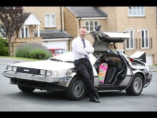Back To The Future superfan spent a fortune building the film's iconic time travelling Delorean