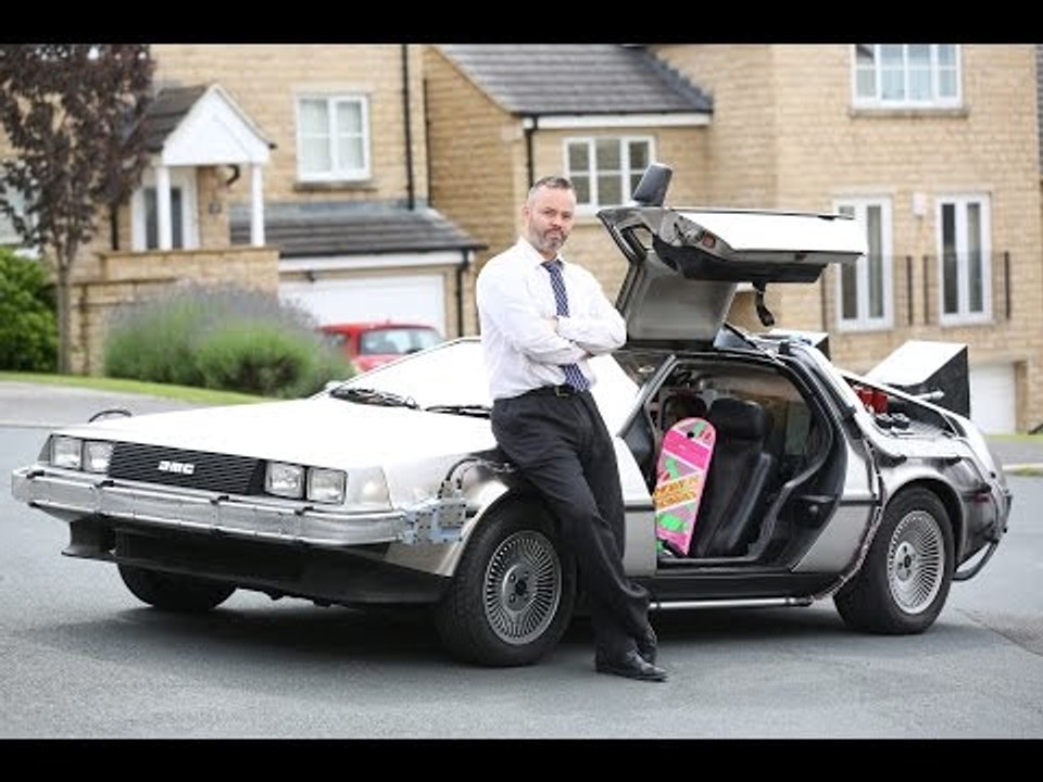 Back To The Future superfan spent a fortune building the film's iconic time travelling Delorean