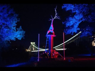 SHOCKING video of Arcadia's 'Lord of Lightning' throwing some electrifying moves
