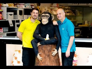 Cake-Maker's Giant Monkey Treat Appeares To Show It Holding It's Penis