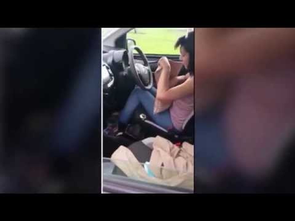 Drunk woman crashes car into playground - continues drinking