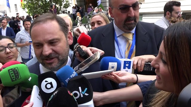 José Luis Ábalos habla tras la moción de censura