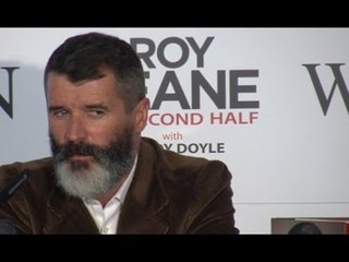 Roy Keane Book Launch - Stares Out Journalist Who's Phone Rings During Lunch - Funny