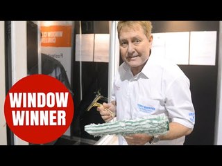Window washing winner cleans up competition in 20 seconds