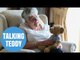 Dementia sufferer breaks down when daughter gives her talking teddy with late husbands voice