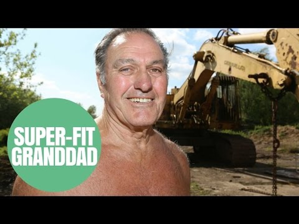 75-year-old great granddad puts his impressive physique down to "hard graft"