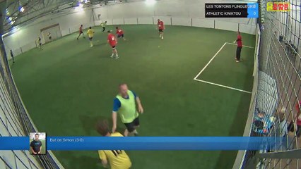 But de Simon (3-0) - LES TONTONS FLINGUEURS Vs ATHLETIC KINIKTOU - 31/05/18 20:00 - LIGUE 2