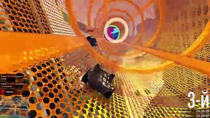 МАШИНА РАМПА В ЭКСТРЕМАЛЬНЫХ ГОНКАХ НА ВЫСОКИХ СКОРОСТЯХ В GTA 5 ONLINE