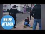 Astonishing terrifying video of aftermath of Poundland stabbing