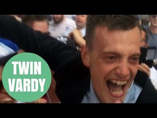 Hundreds Of England Fans Mobbed A Jamie Vardy Doppelganger